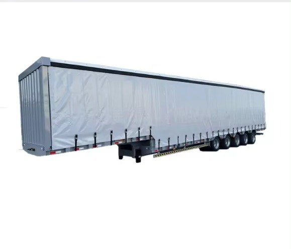 3-Axle 40 ft Waterproof Curtain-Side Semi-Trailer