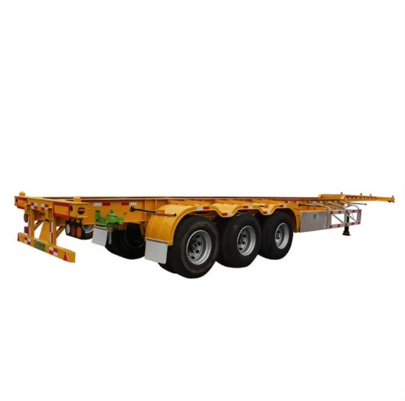 3-Axle 50 Ton 40 ft Container Frame Semi-Trailer (Used)
