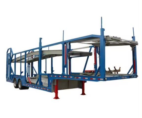 Double-Deck Car Carrier Semi-Trailer for 6–20 SUVs