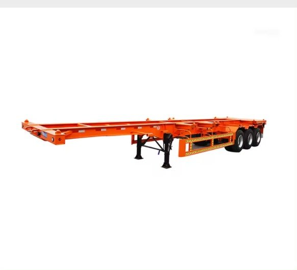 Gooseneck Container Chassis Trailer, 20 / 40 ft, Factory Price