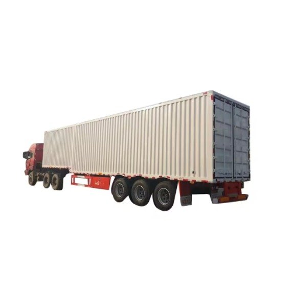 60 Ton Dry Box Semi-Trailer with Air-Conditioned Body