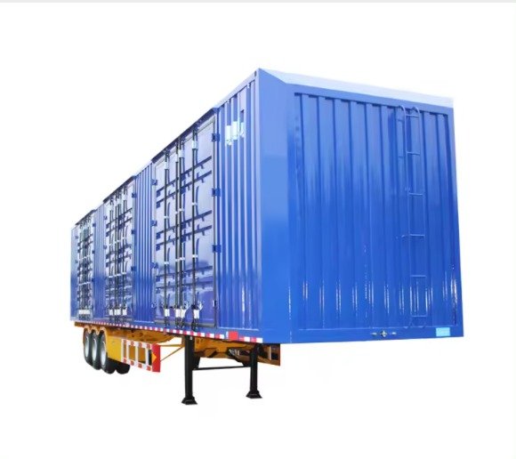 3-Axle Open-Wing Box Semi-Trailer