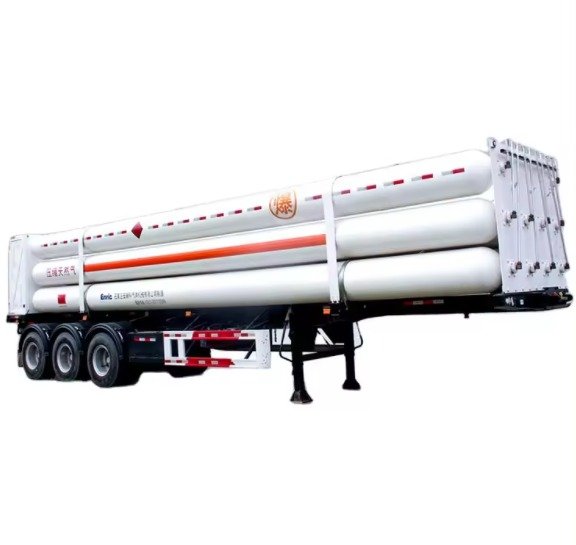 CNG Tube-Bundle Container Semi-Trailer for Gas Stations