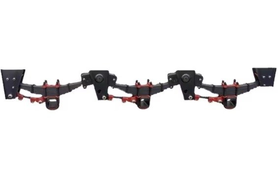 BPW German Leaf-Spring Suspension, 2 / 3 Axle